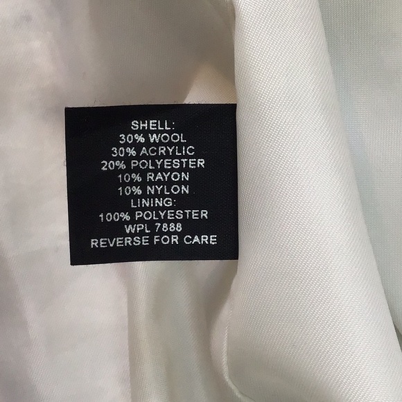 Anne Klein 🌸 Wool Blend Lined Coat - Picture 9 of 10